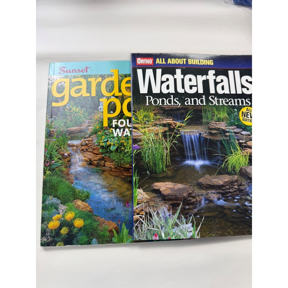 Magazines Bundle Garden Ponds Waterfalls Set of 2 Vintage